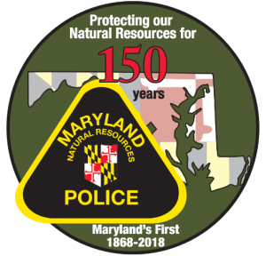 Natural Resources Police 150th Anniversary Logo