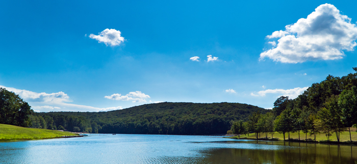 Photo of: Sunny day at Greenbrier Lake