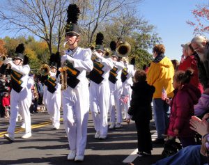 Photo of marching band in St. Mary's County