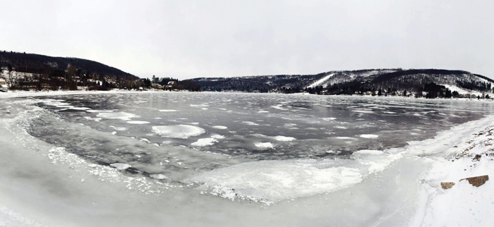Photo of: Frozen Deep Creek Lake