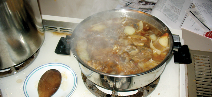 Photo of: Stew on stove