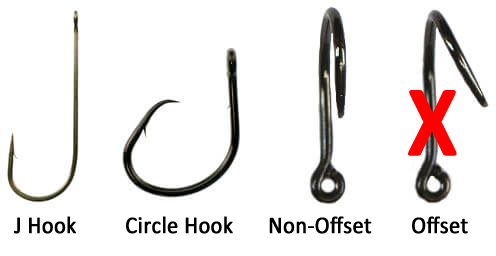 Photo of various types of hooks