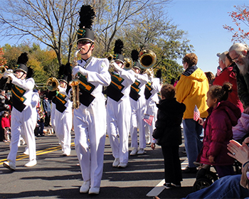 Veterans Day Parade in Leonardtown, courtesy of St. Mary's County Tourism