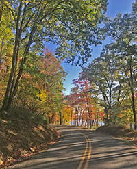 Garrett County Country Road, Photo by Roy Musselwhite
