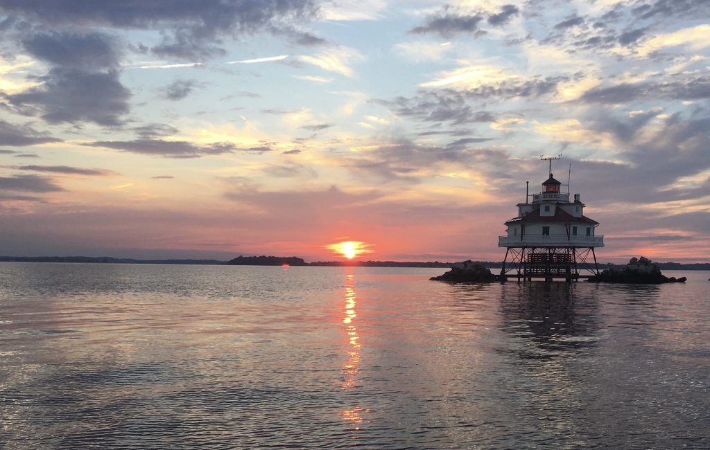 Photo of Thomas Point Lighthouse in Chesapeake Bay