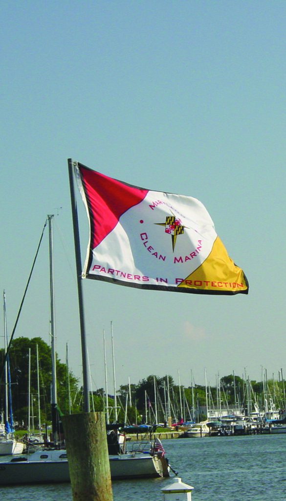 Photo of Clean Marinas flag