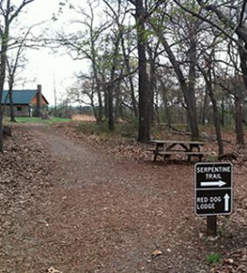 Trailhead at Soldiers Delight