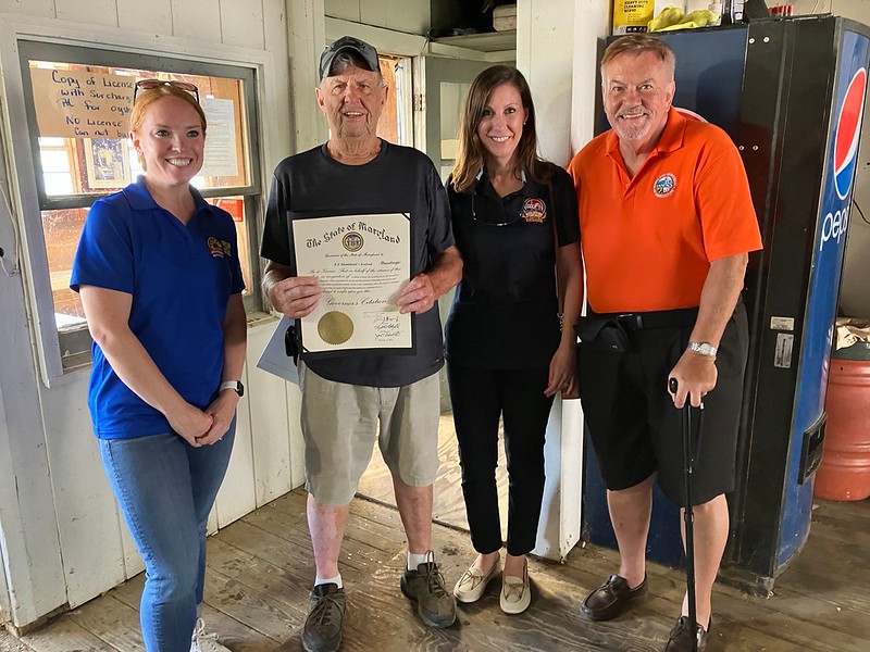 PT Hambleton Seafood received a Governor’s Citation in recognition of the company’s contributions to Maryland’s seafood industry.