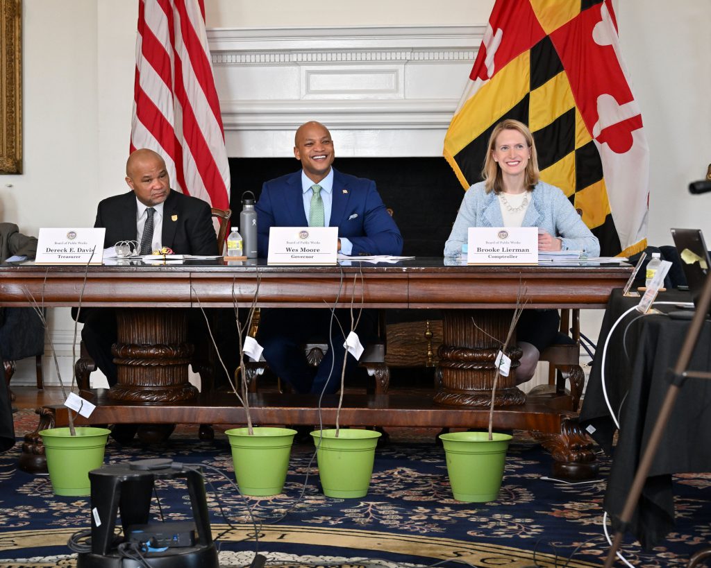 Governor Wes Moore proclaimed April 5, 2023 the 140th Maryland Arbor Day celebration.