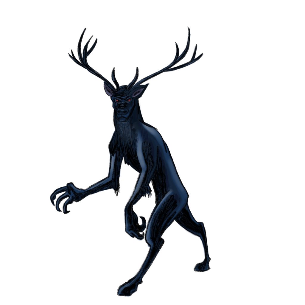 Illustration of the Wendigo