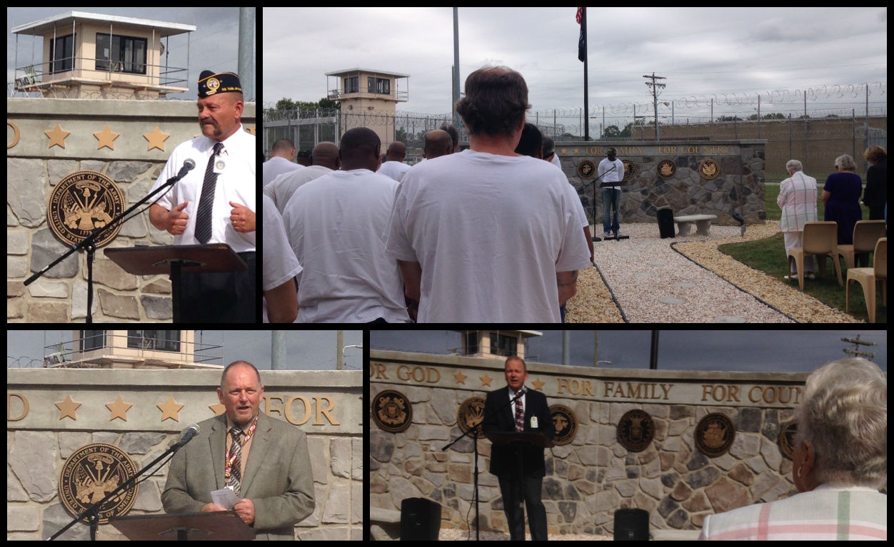 Hagerstown prison dedicates veterans memorial