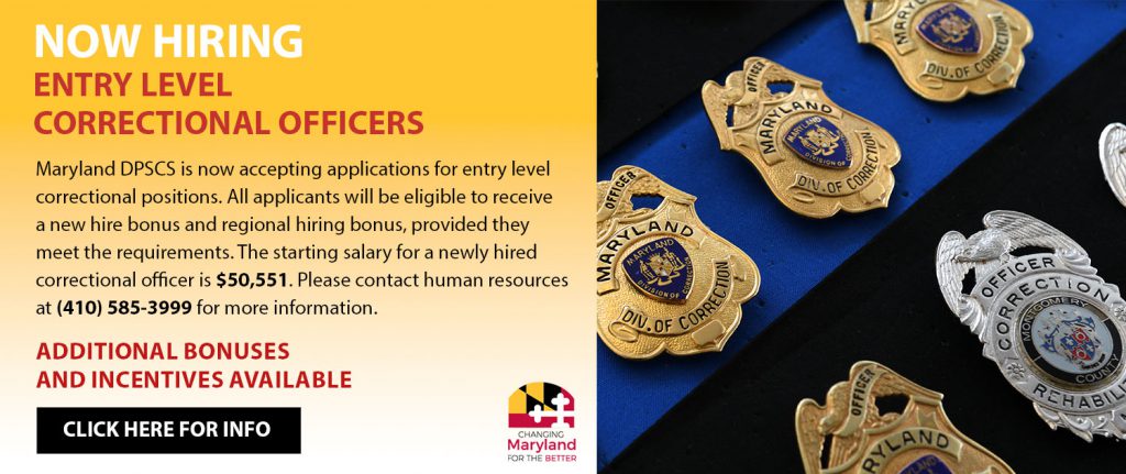 Hiring Entry Level Correctional Officers