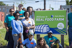 Day to Serve at Real Food Farm
