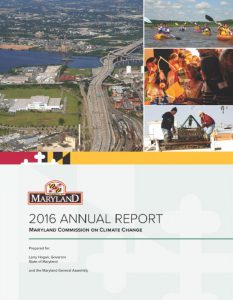 Maryland 2016 Annual Report - Maryland Commission on Climate Change