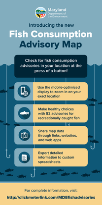 Fish Consumption Advisory Map - Check for fish consumption advisories in your location at the press of a button!
