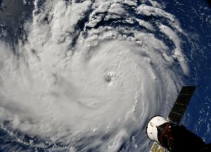 Image of Hurricane Florence from the International Space Station