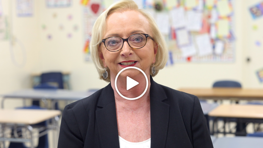 Dr. Wright's attendance PSA video thumbnail.