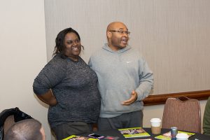 One hundred and forty seven service members and their family attended a Maryland Army National Guard Strong Bonds event at the Hyatt Regency in Baltimore, Md., from Feb. 26-28, 2016. (Photo by Staff Sgt. Michael Davis Jr., 29th Mobile Public Affairs Detachment.)