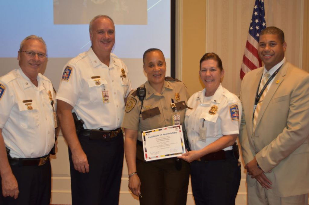 July Employee of the Month Security Officer Brenda Redding