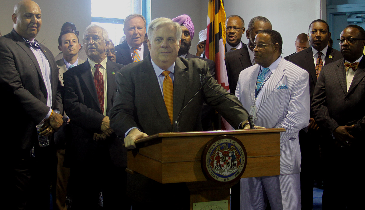 Governor Larry Hogan and Secretary Kenneth Holt on Monday announced new resources for Baltimore neighborhoods.