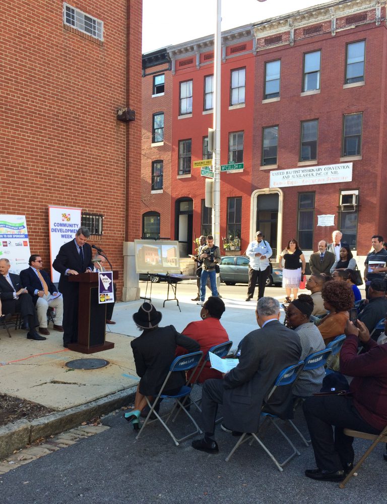 Announces FY2017 Community Legacy Awards for Baltimore City