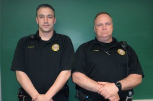 Officers Ronnie Dolly and Dennis Blauch