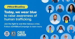 promotion for wear blue day