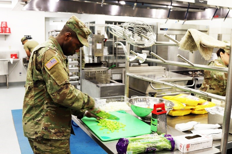 Feeding Troops, Boosting Morale