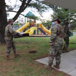 Maryland National Guard provides meals for Camp Hope in Salisbury