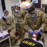 Bright Smiles for Medical Readiness: Maryland Guard Helps Neighboring Guard w/Dental Exams