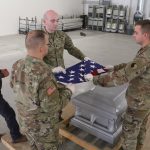 Guard Soldiers Train in Military Funeral Honors Program