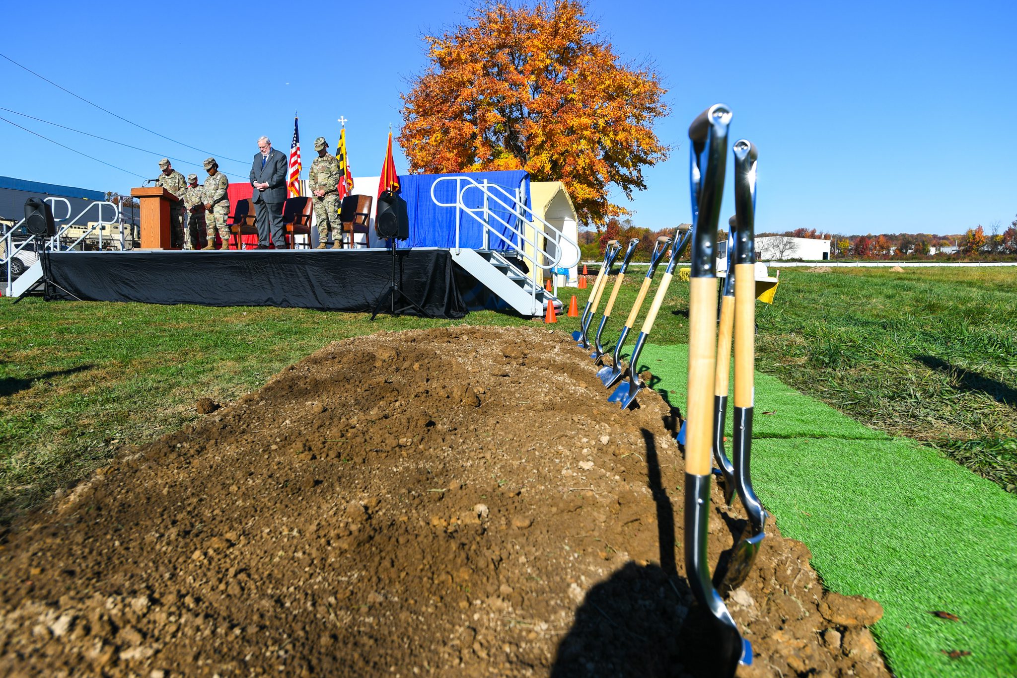 Maryland Army National Guard Breaks Ground on New Facility