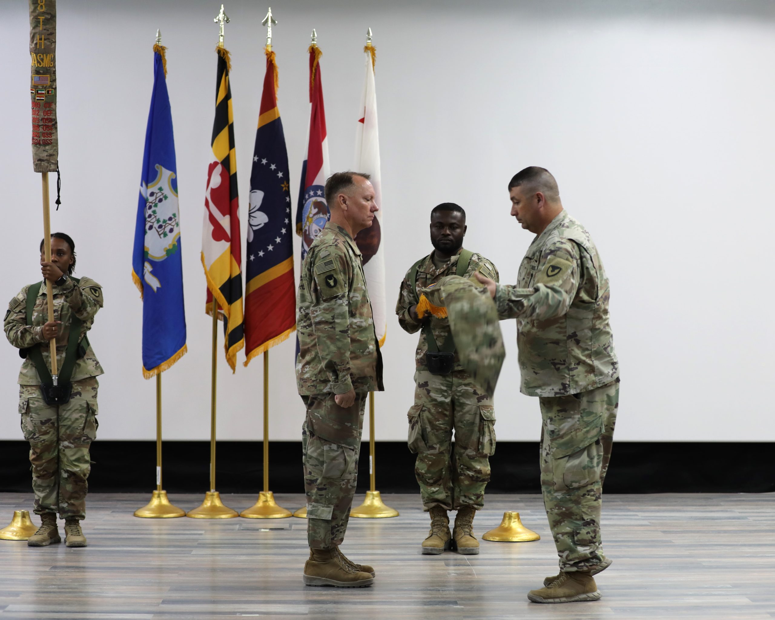 Maryland’s 1100th TASMG Takes Command, Continuing Critical Aviation Support in CENTCOM