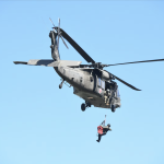 Maryland National Guard conducts rescue hoist training with Maryland Helicopter Aquatic Rescue Team
